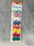 Swiggles Bow Hair Clips 8 Pack