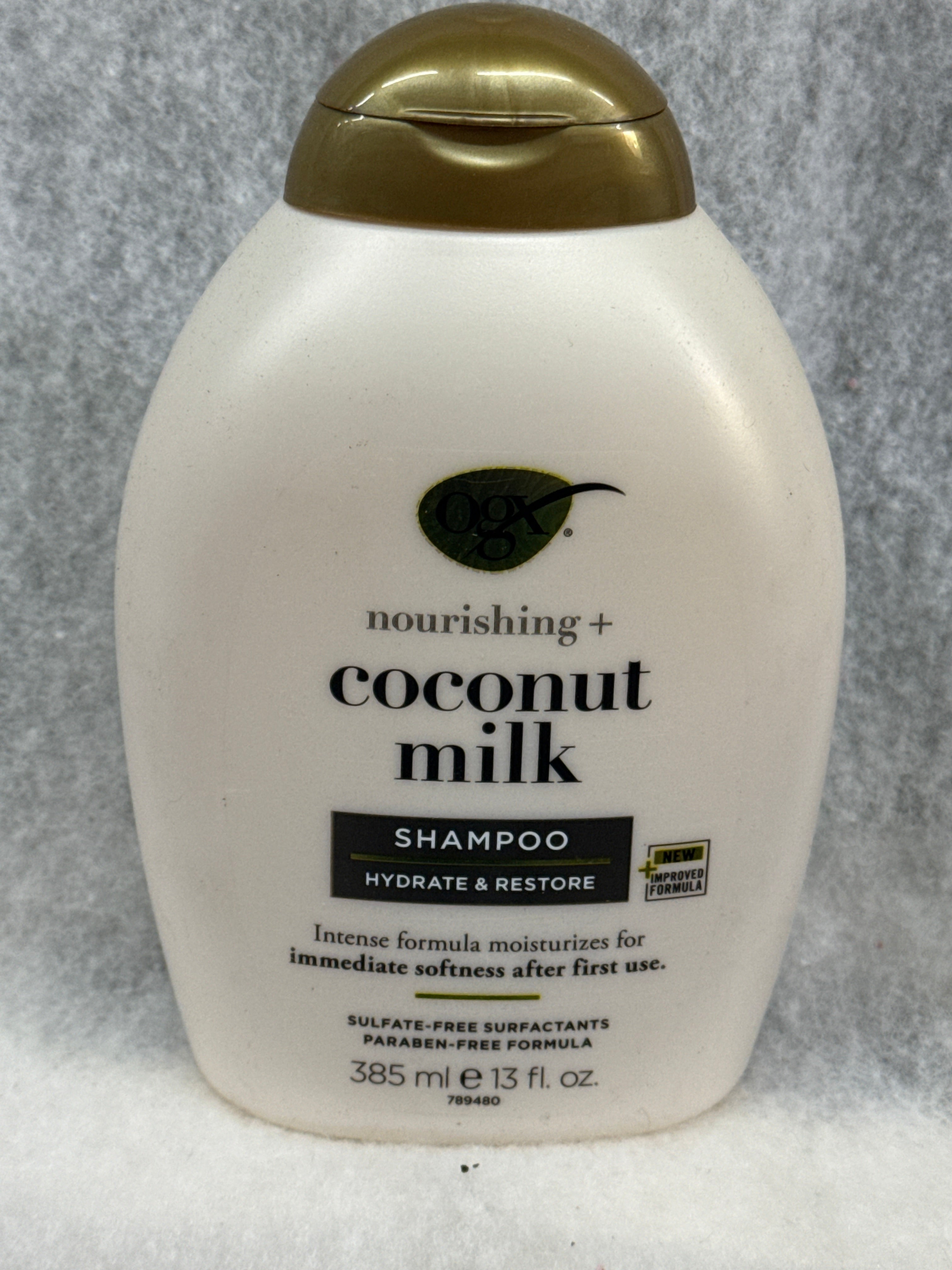 OGX Nourishing + Coconut Milk Shampoo, 13 fl oz