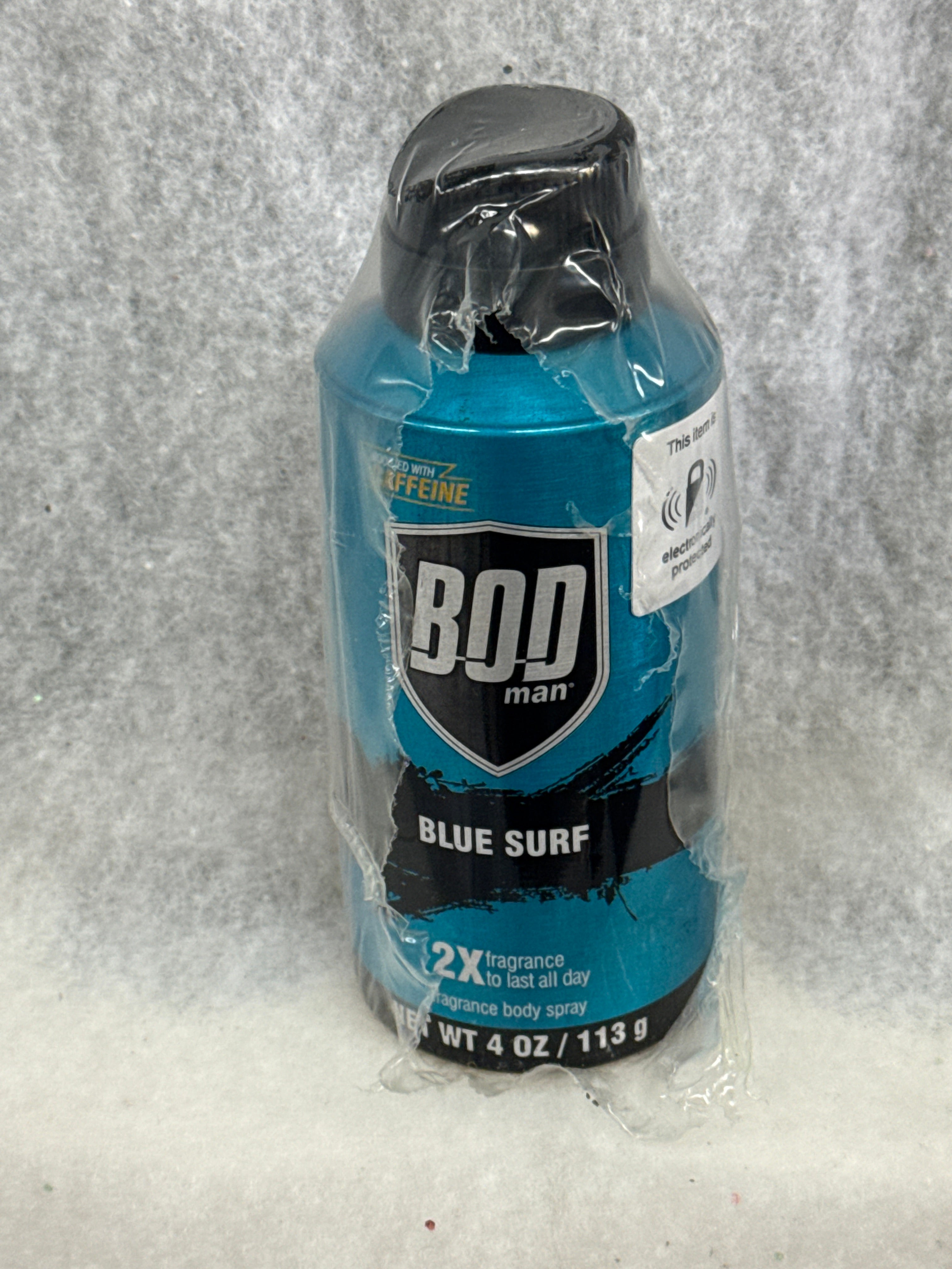 BOD Man Blue Surf Fragrance Body Spray for Men, 4 fl oz