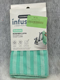 Casabella Infuse Bathroom Microfiber Scrub Cloth (12" x 14")