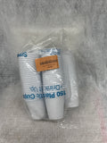 Smartly White Disposable Plastic Cup Cups 3 fl oz 150 count