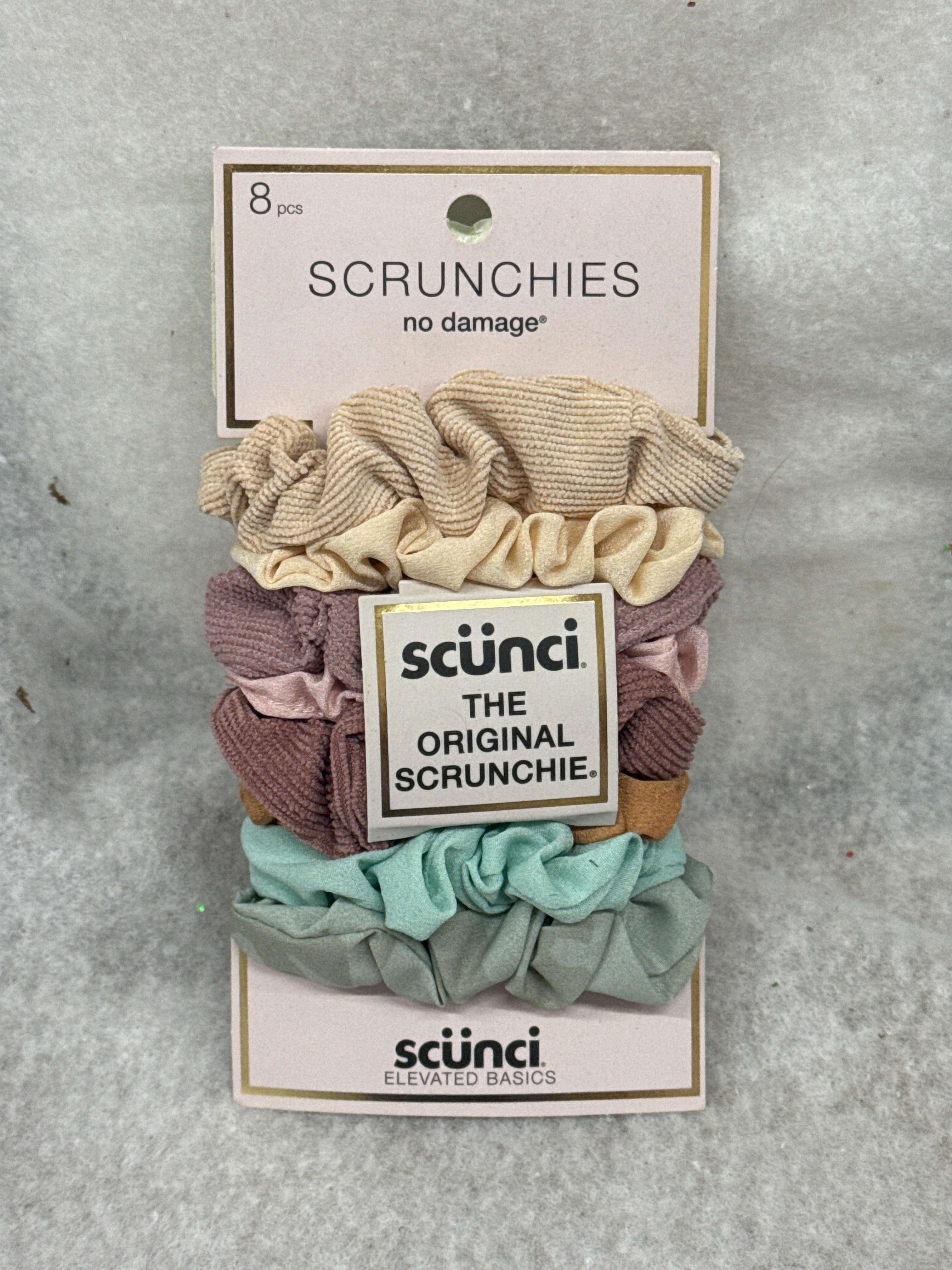 scünci Original Scrunchies Elevated Basics, 8 Count