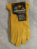 Wells Lamont Premium Cowhide Leather Work Gloves, Large