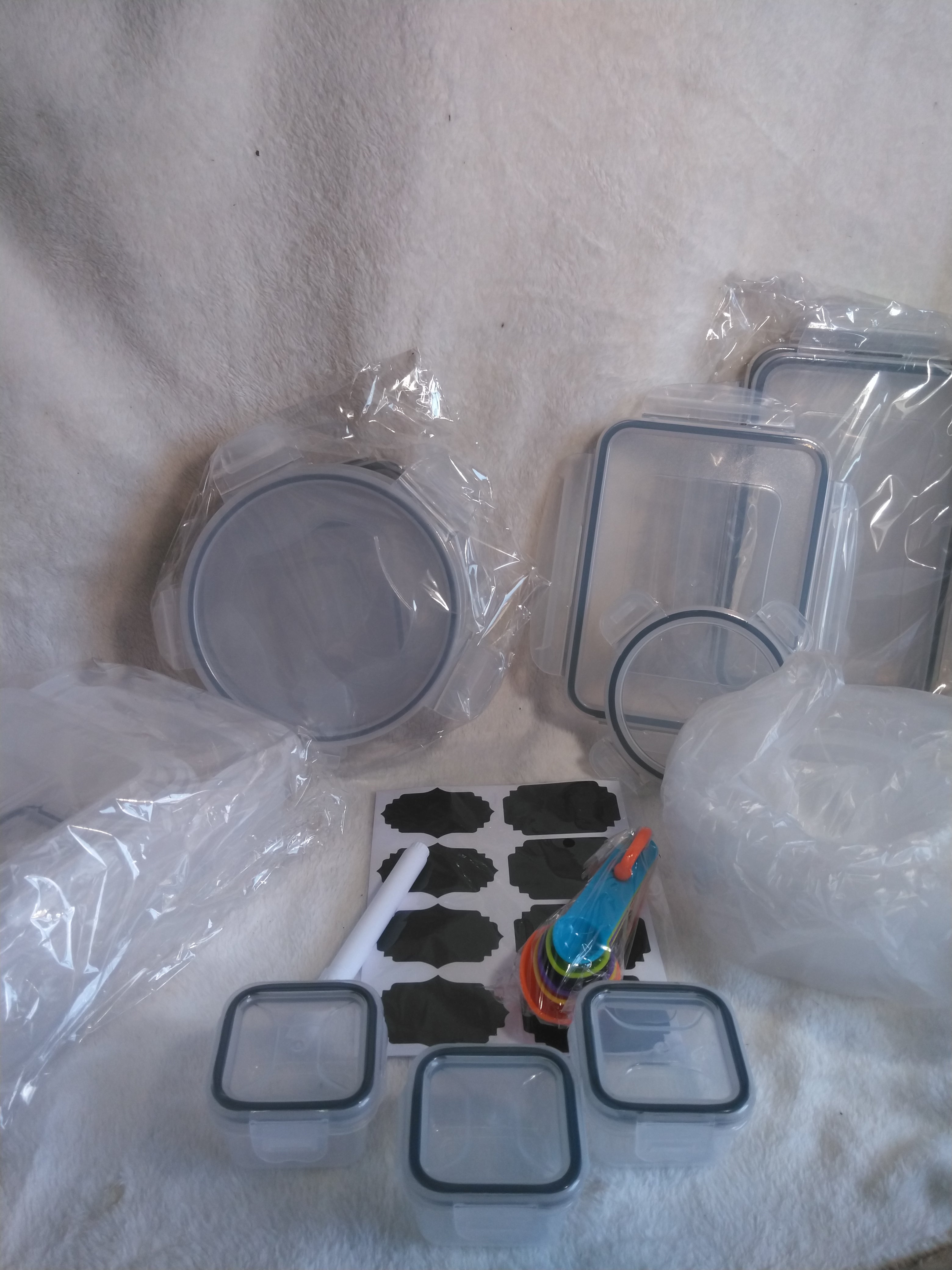 GPED 24-Piece Airtight Food Storage Container Set