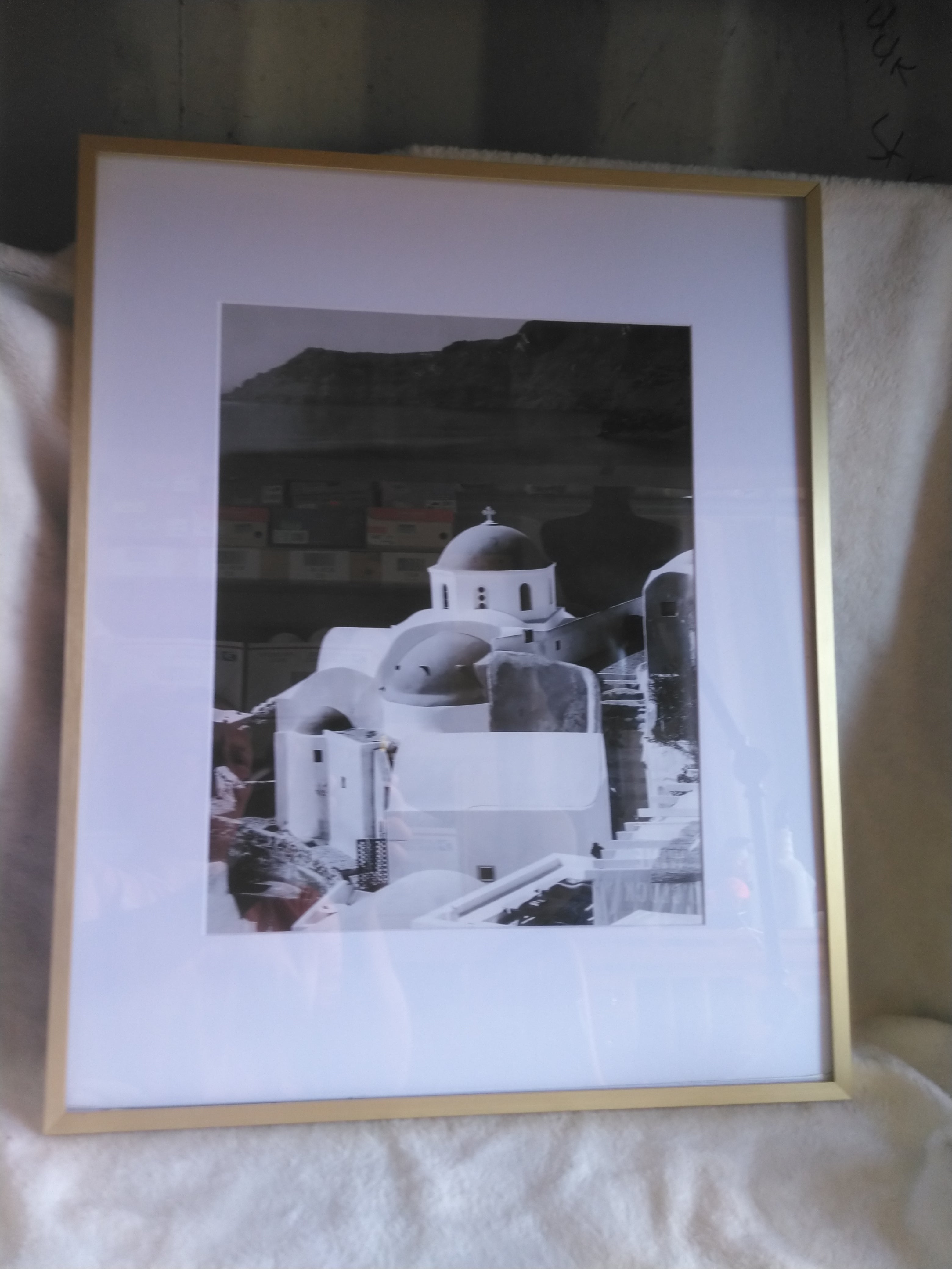 Better Homes & Gardens 8x10 Matted to LG Brass Metal Gallery Frame