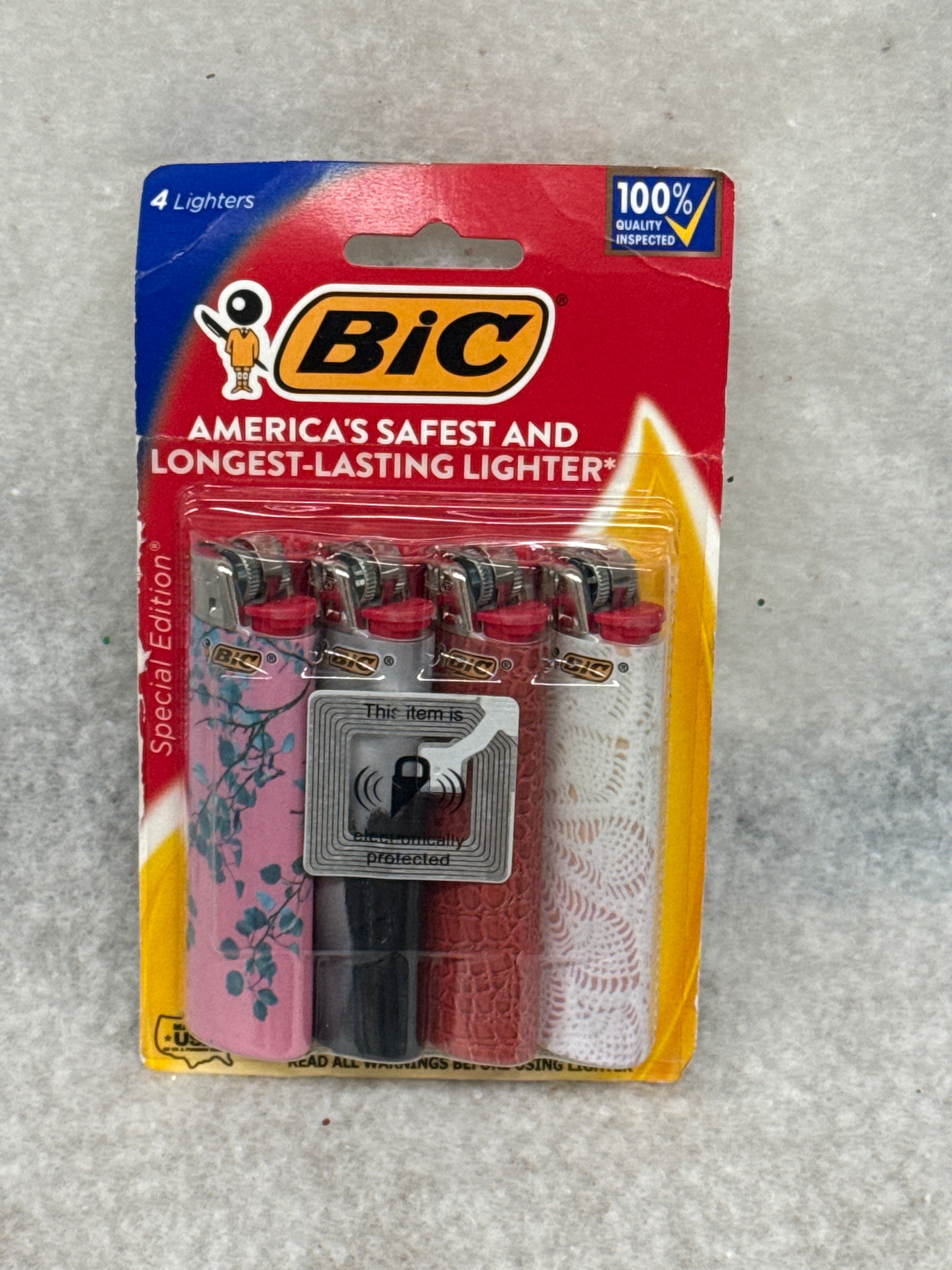 4pk bic lighters