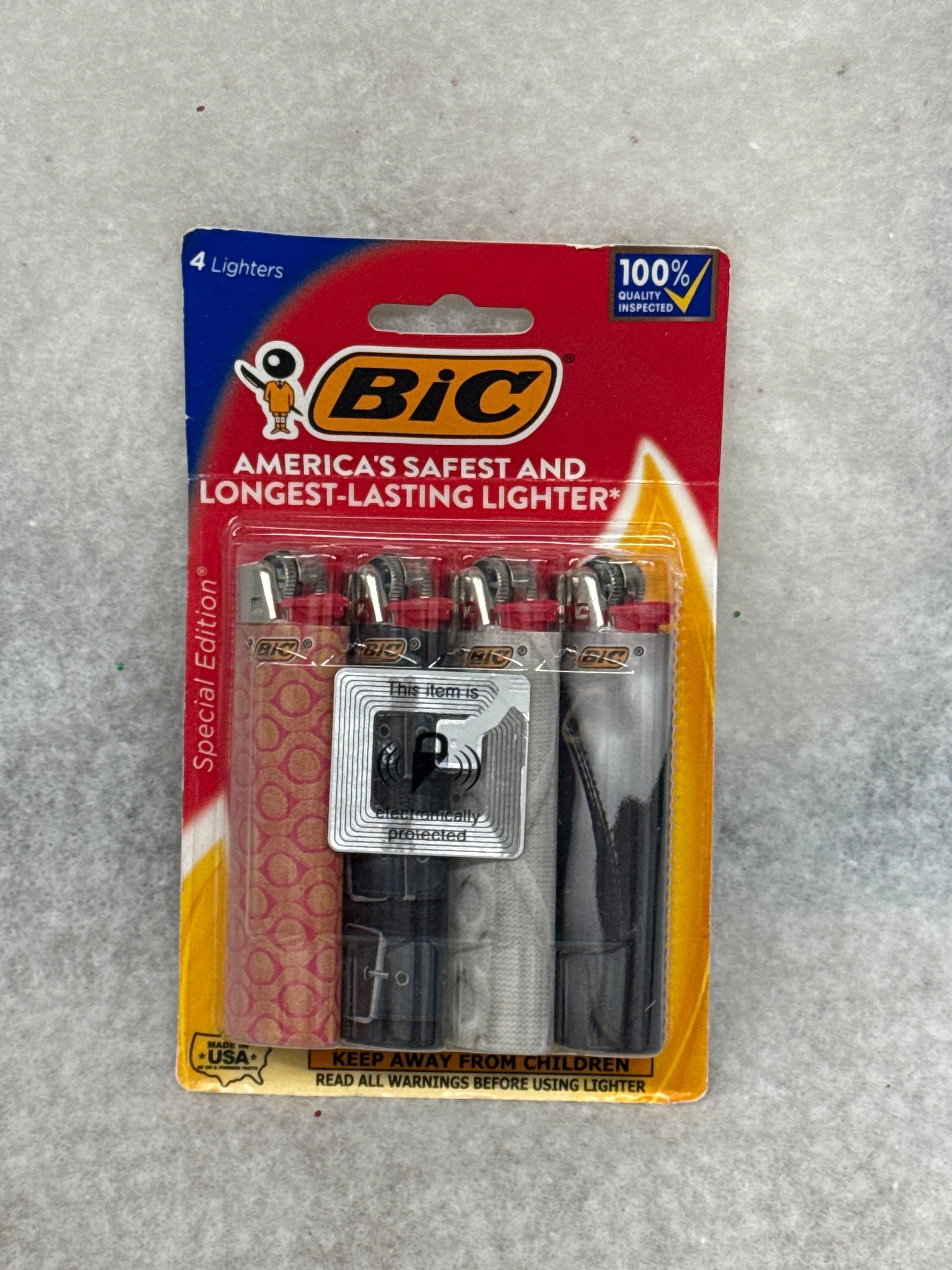 4pk bic lighters