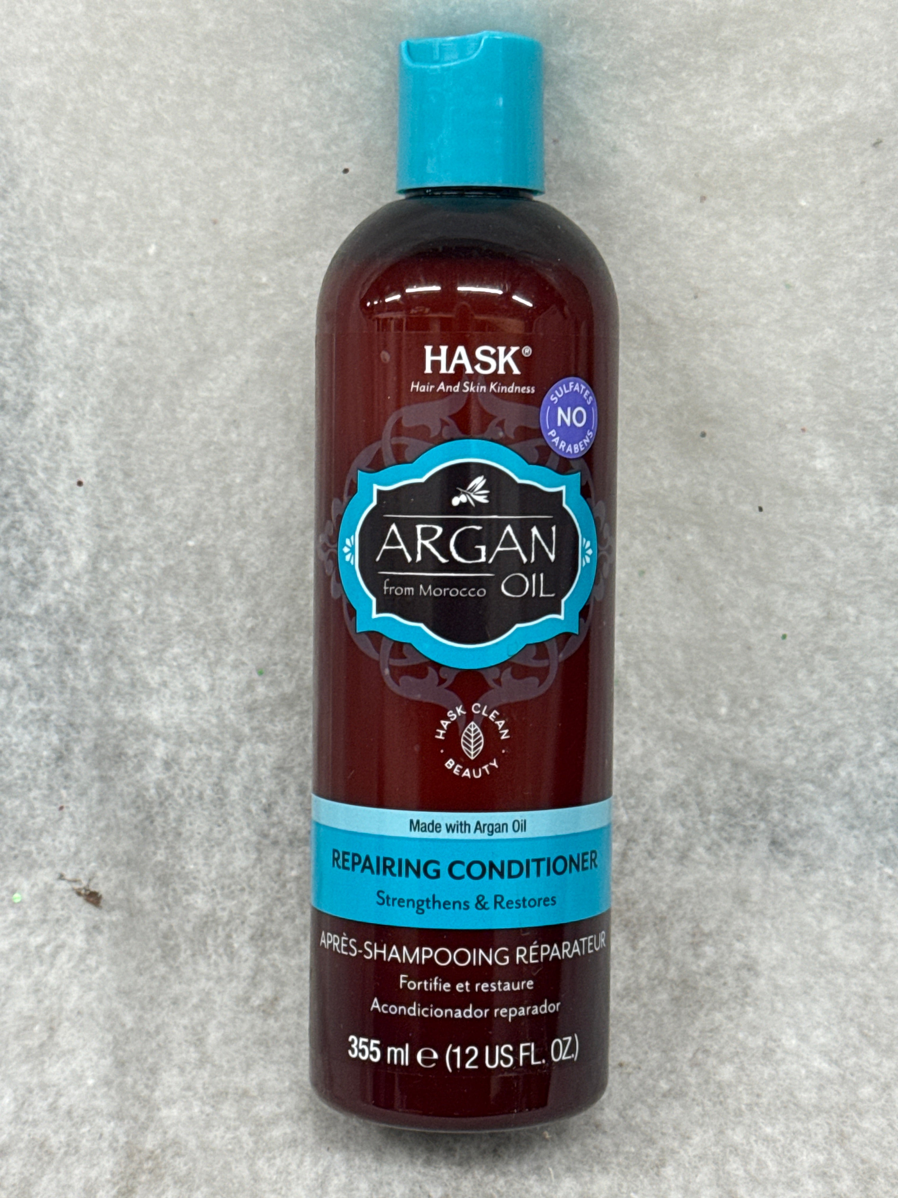 HASK Argan Oil Repairing Conditioner, 12 fl oz