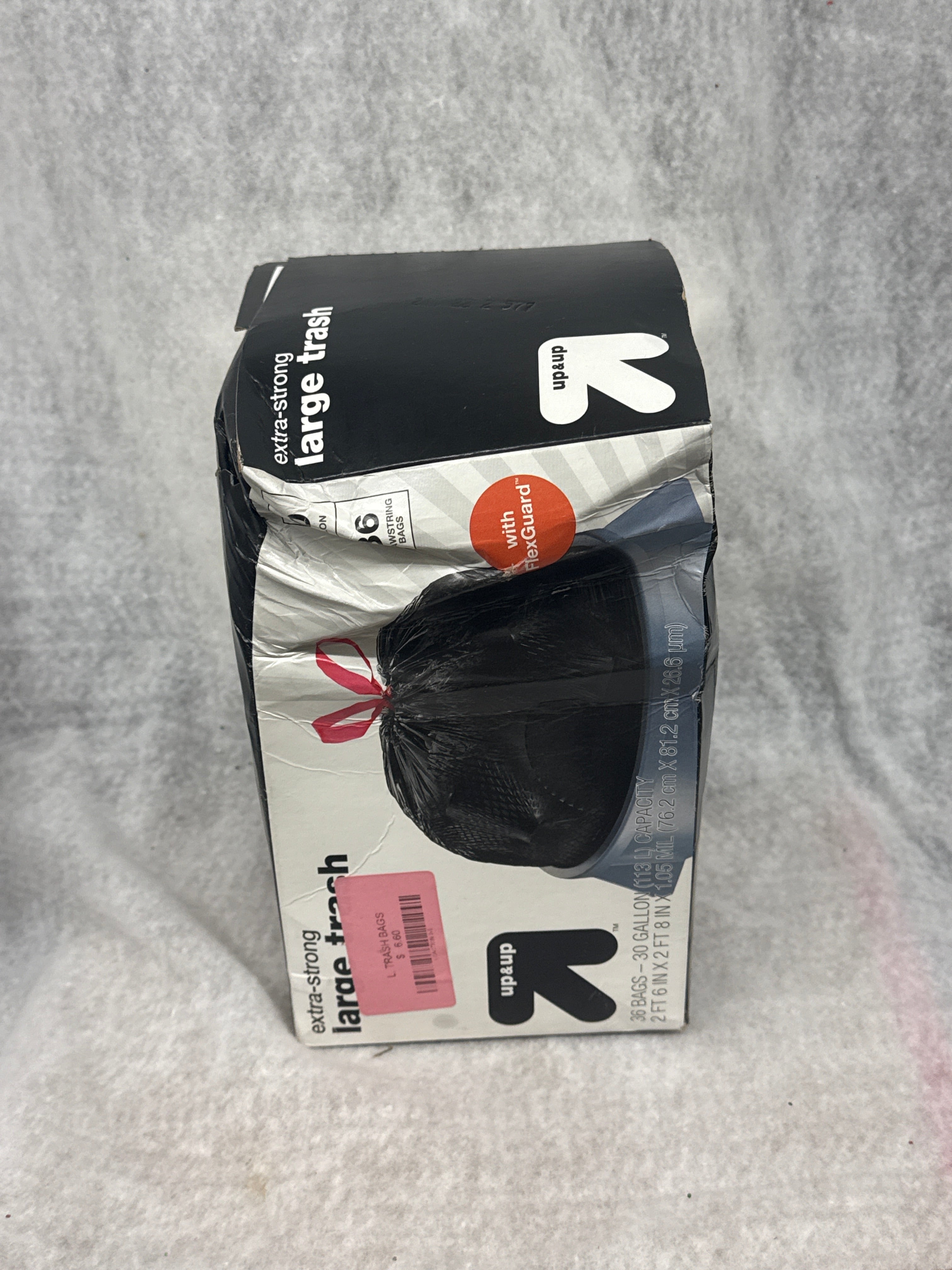 up & up™ Large Multipurpose Drawstring Trash Bags - 30 Gallon - 36ct