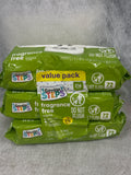 Gentle Steps Fragrance Free Baby Wipes, 216 Count (3 Pack of 72)