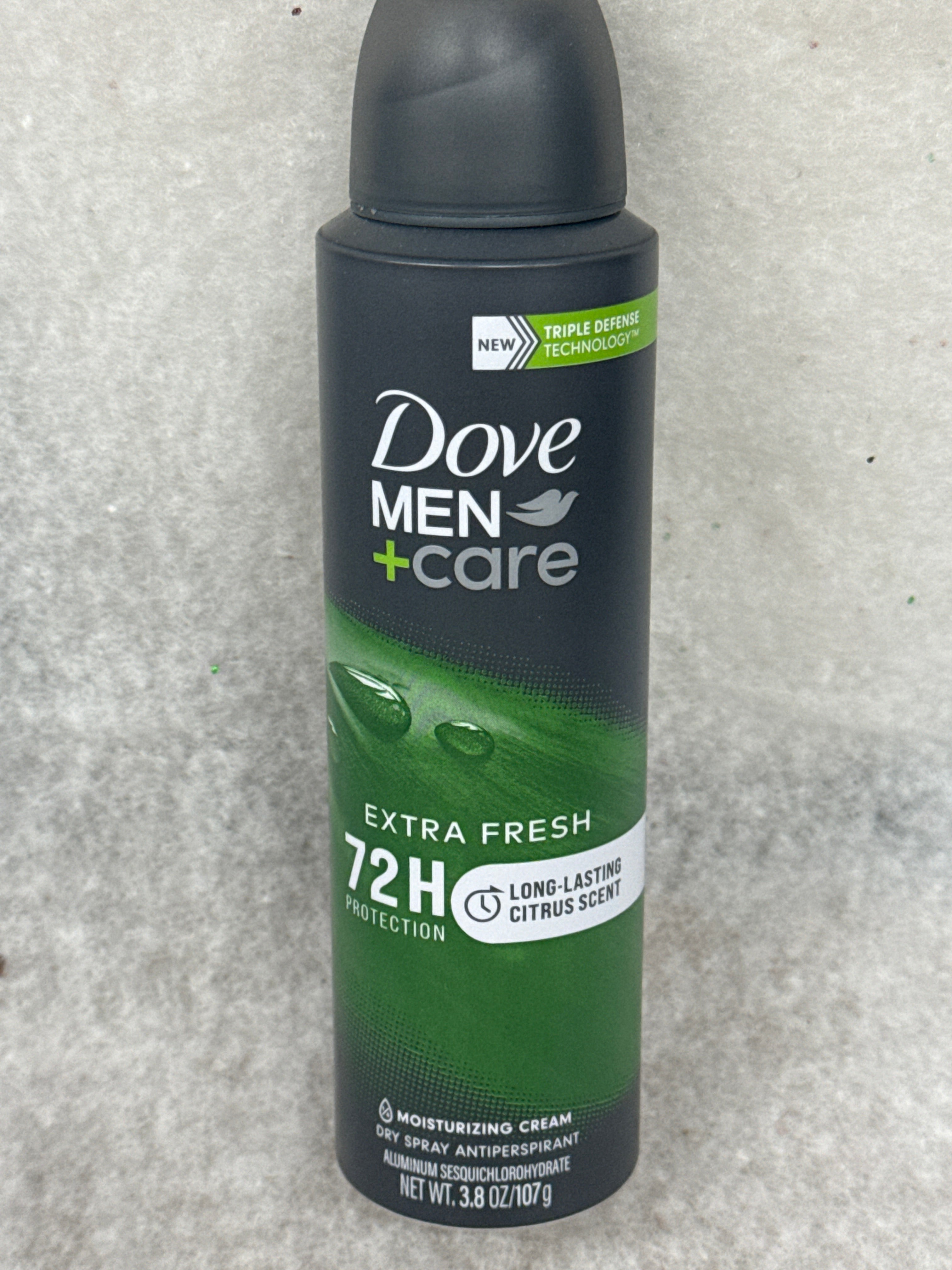 Dove Men+Care Extra Fresh Dry Spray Antiperspirant & Deodorant, 3.8 oz
