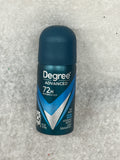 Degree Men Advanced 72H Cool Rush Antiperspirant Deodorant Dry Spray, Travel Size 1 oz