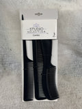 Studio Selection 3 Count Detangle & Style Comb Set