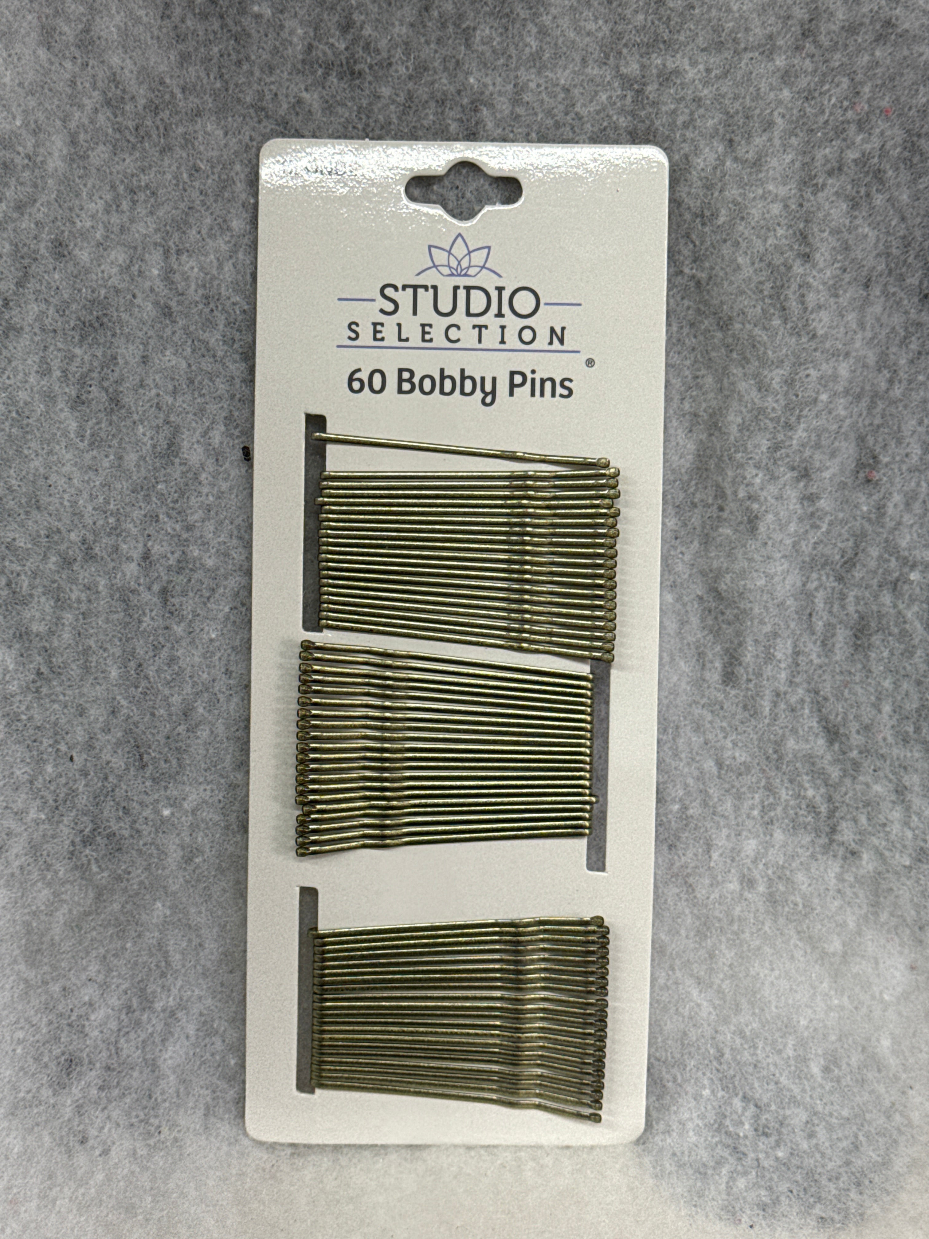 Studio Selection Bobby Pins, 60 ct