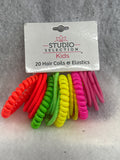 Studio Selection Kids Elastics and Hair Coils, 20 ct