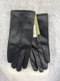 BLACK LEATHER GOODFELLOW GLOVES