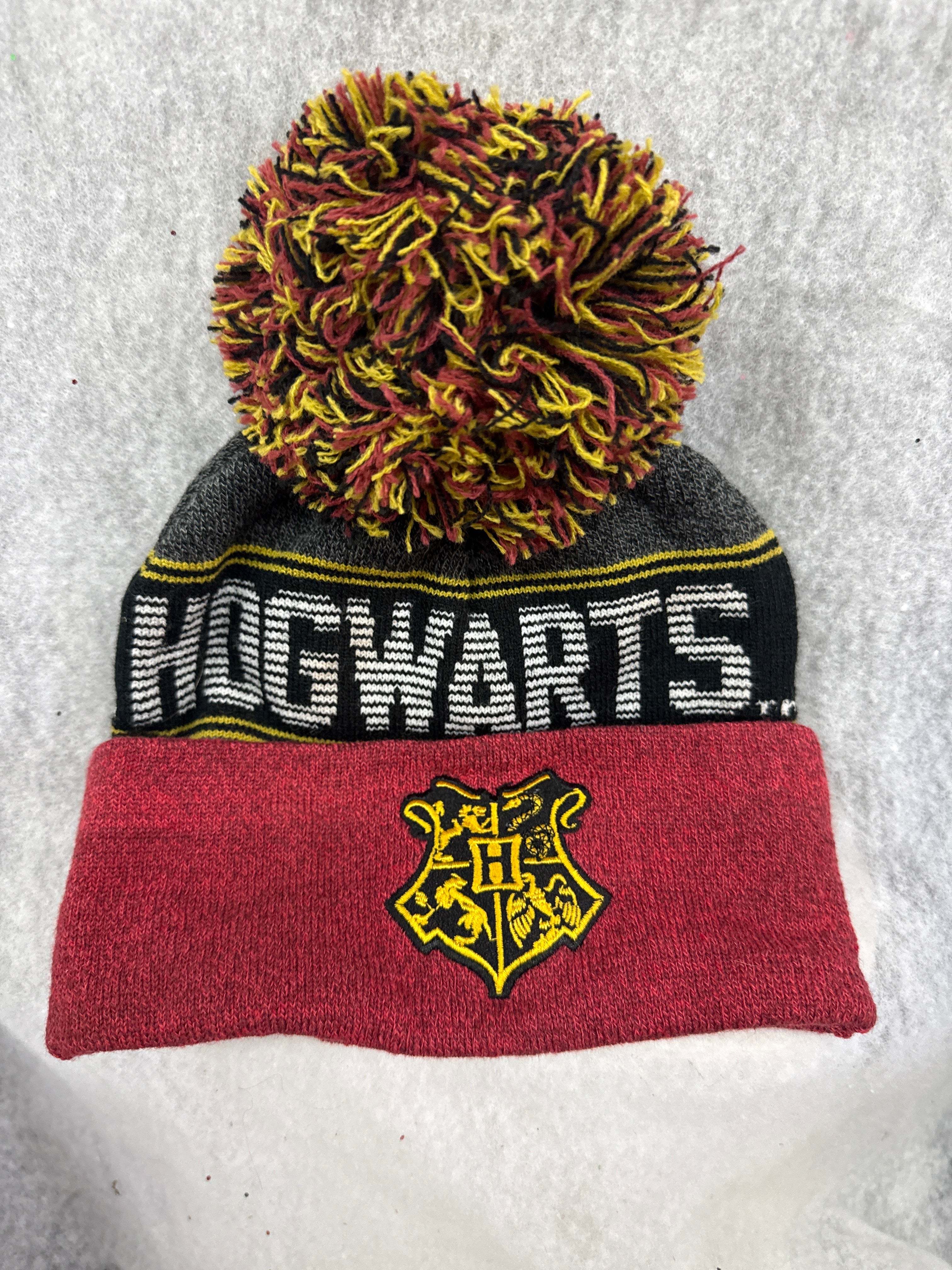Harry Potter Hogwarts Pom-Pom Beanie