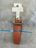 A New Day Cognac Square Buckle Belt