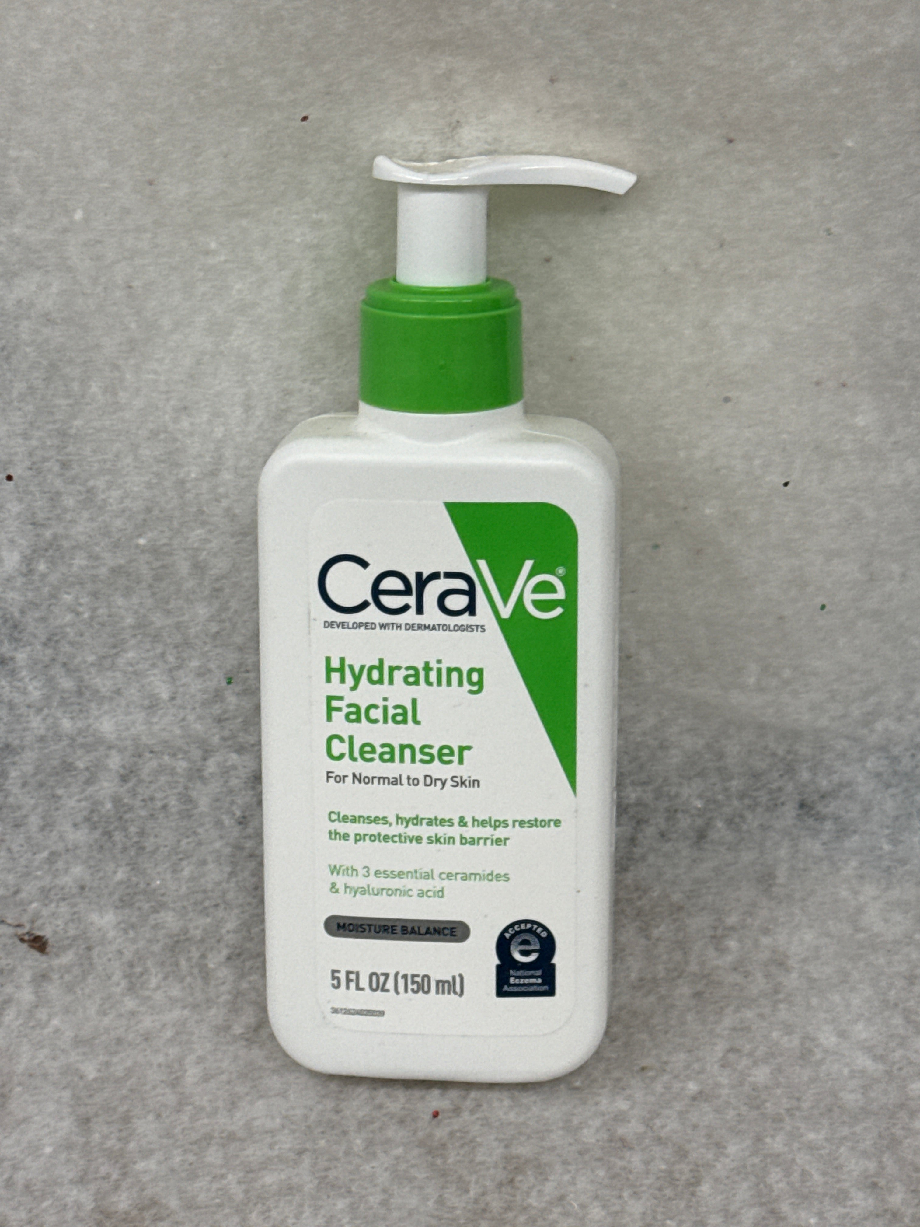 CeraVe Hydrating Facial Cleanser, 5 fl oz