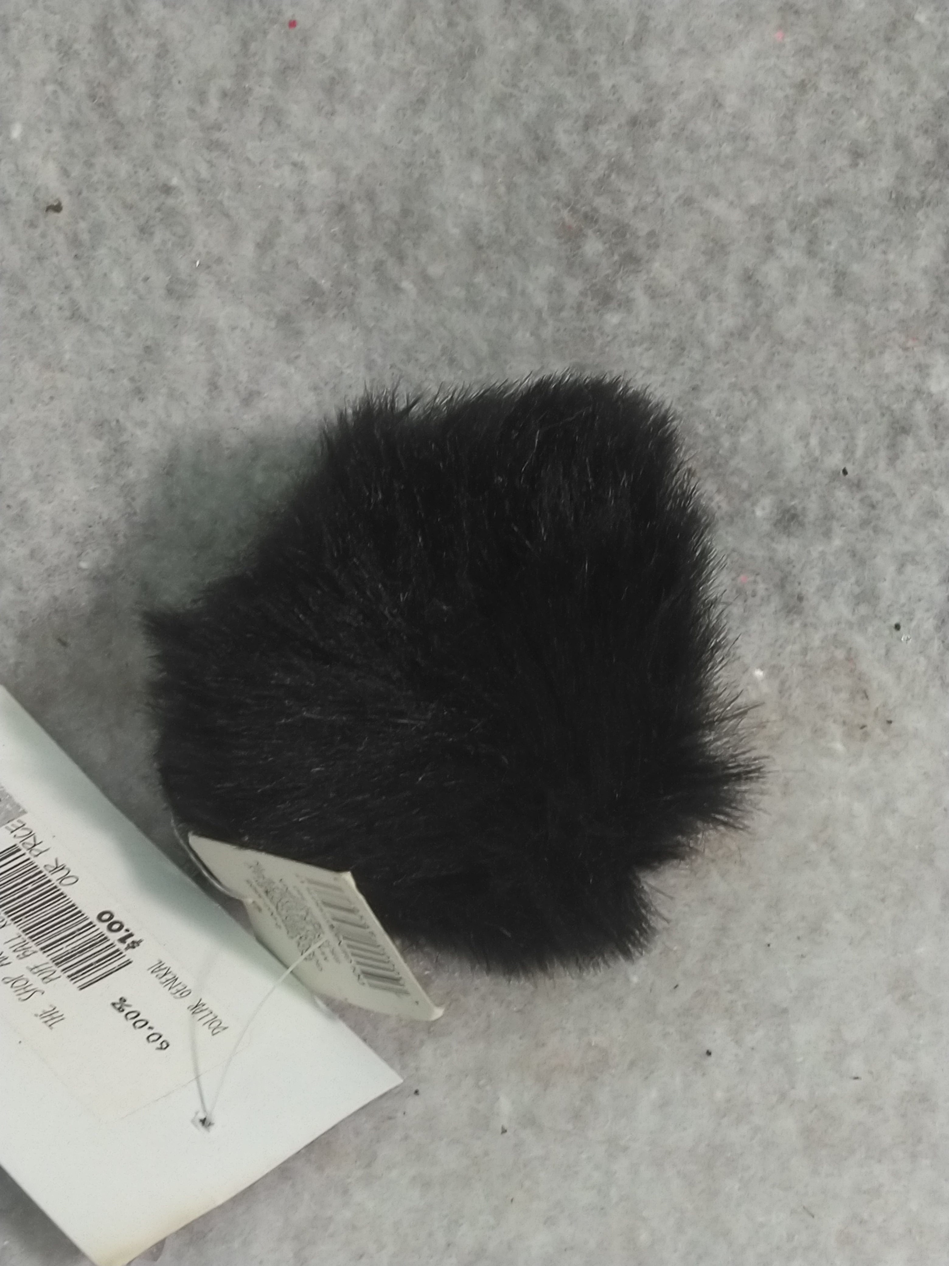 Faux Fur Puff Ball Accessory