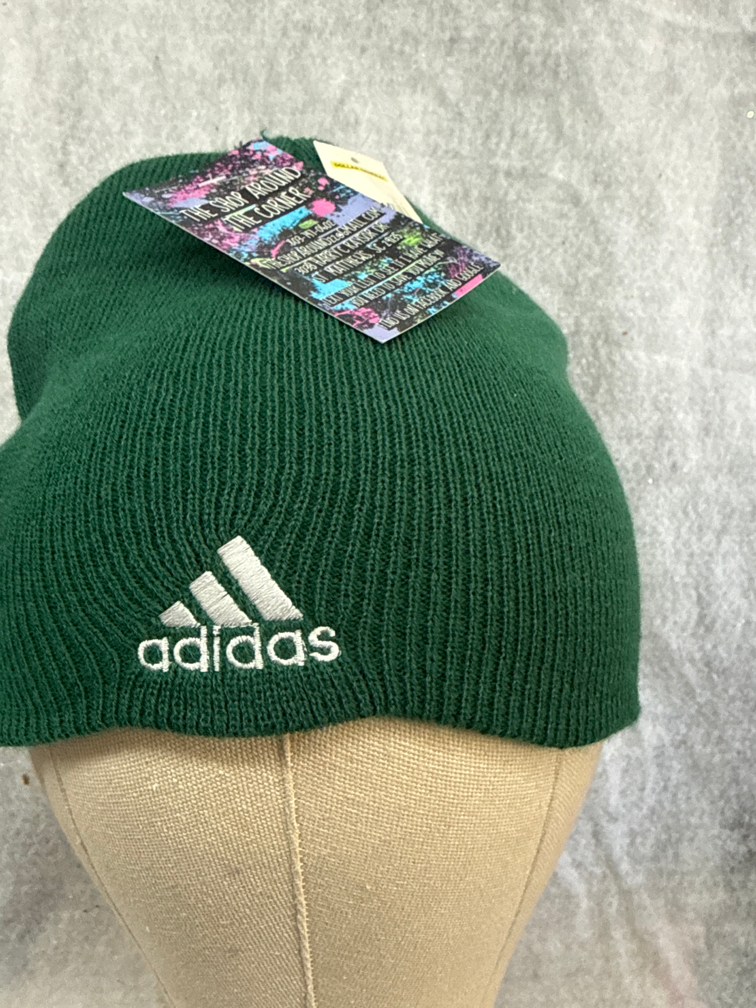 Adidas Green Knit Beanie