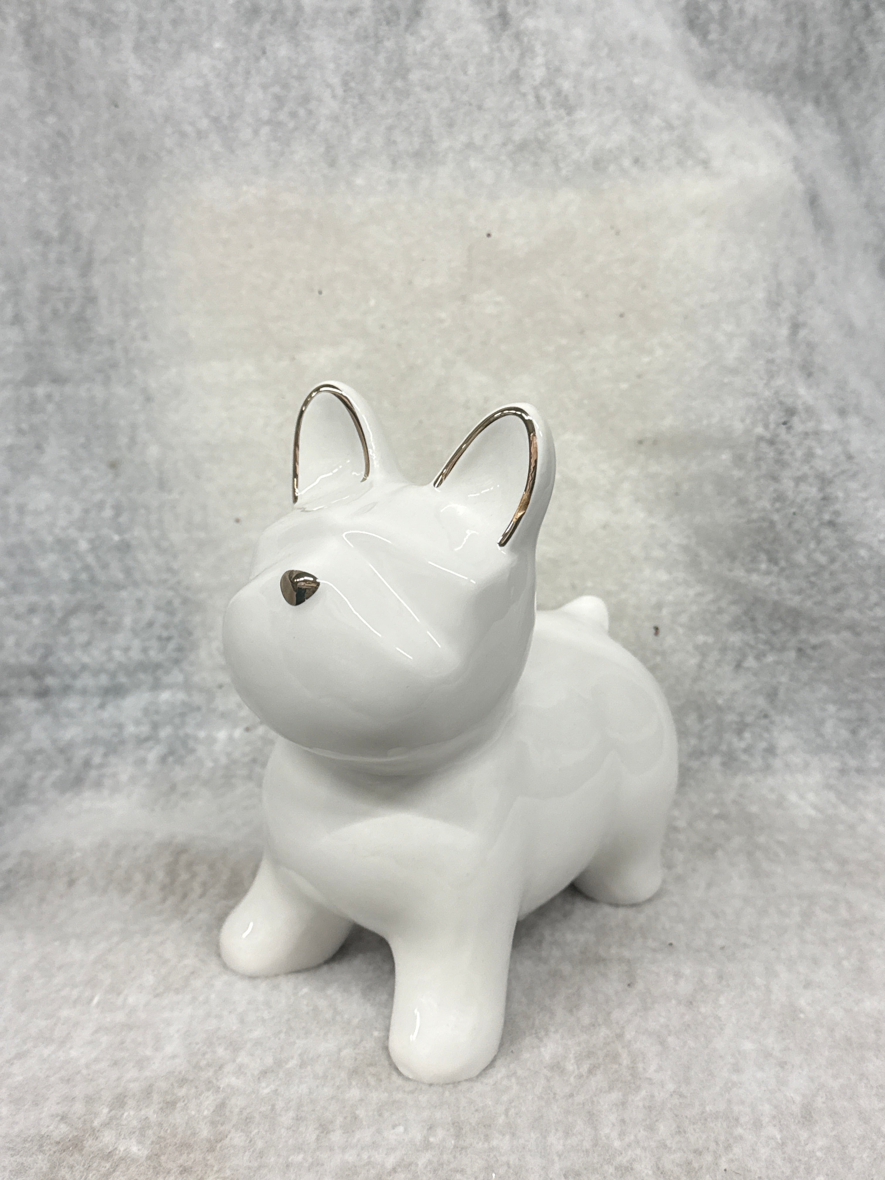 glass dog figure