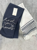 hand towel 2pk (wash hands)