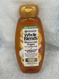 Garnier Whole Blends Illuminating Shampoo with Moroccan Argan & Camellia Oil Extracts, 12.5 fl oz