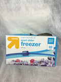OPENED! up & up Slider Quart Freezer Bags - 40ct