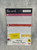 weekly planner pages
