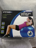 Pro Strength Exercise Gym Ball with Pump
