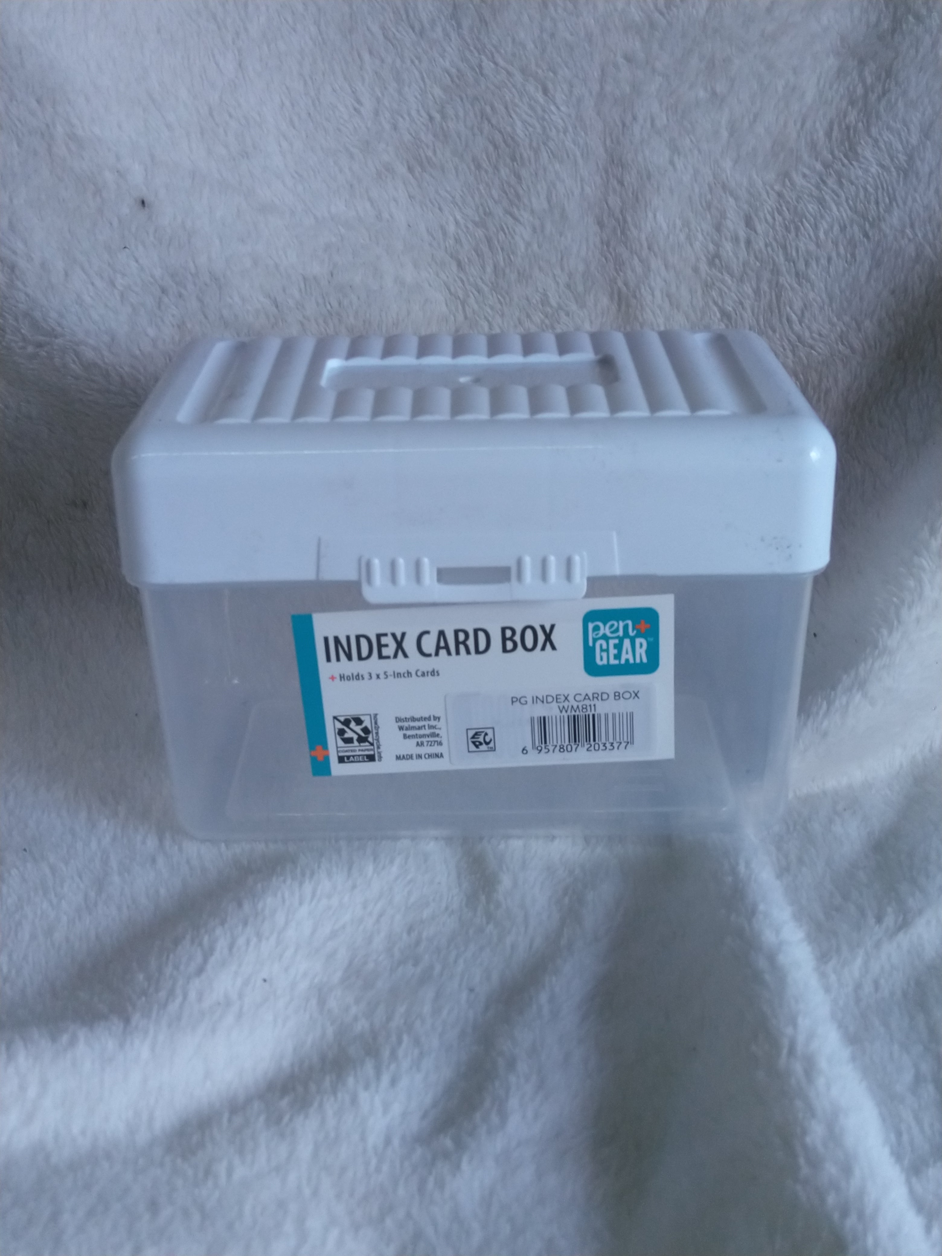 Pen+Gear Index Card Box