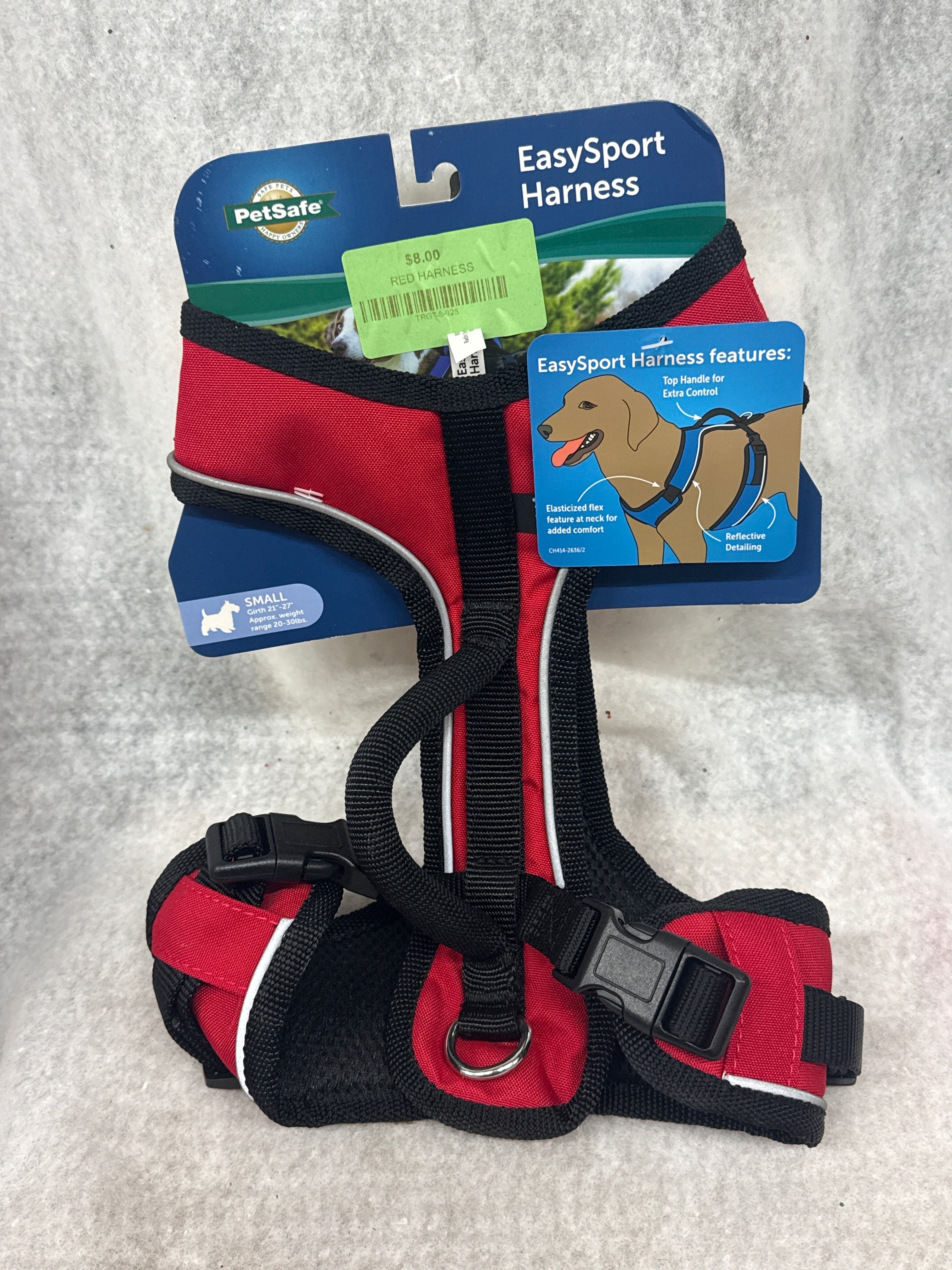 PetSafe EasySport Harness, Small, Red