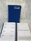 weekly/ monthly planner (blue)