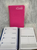 weekly/ monthly planner (pink)