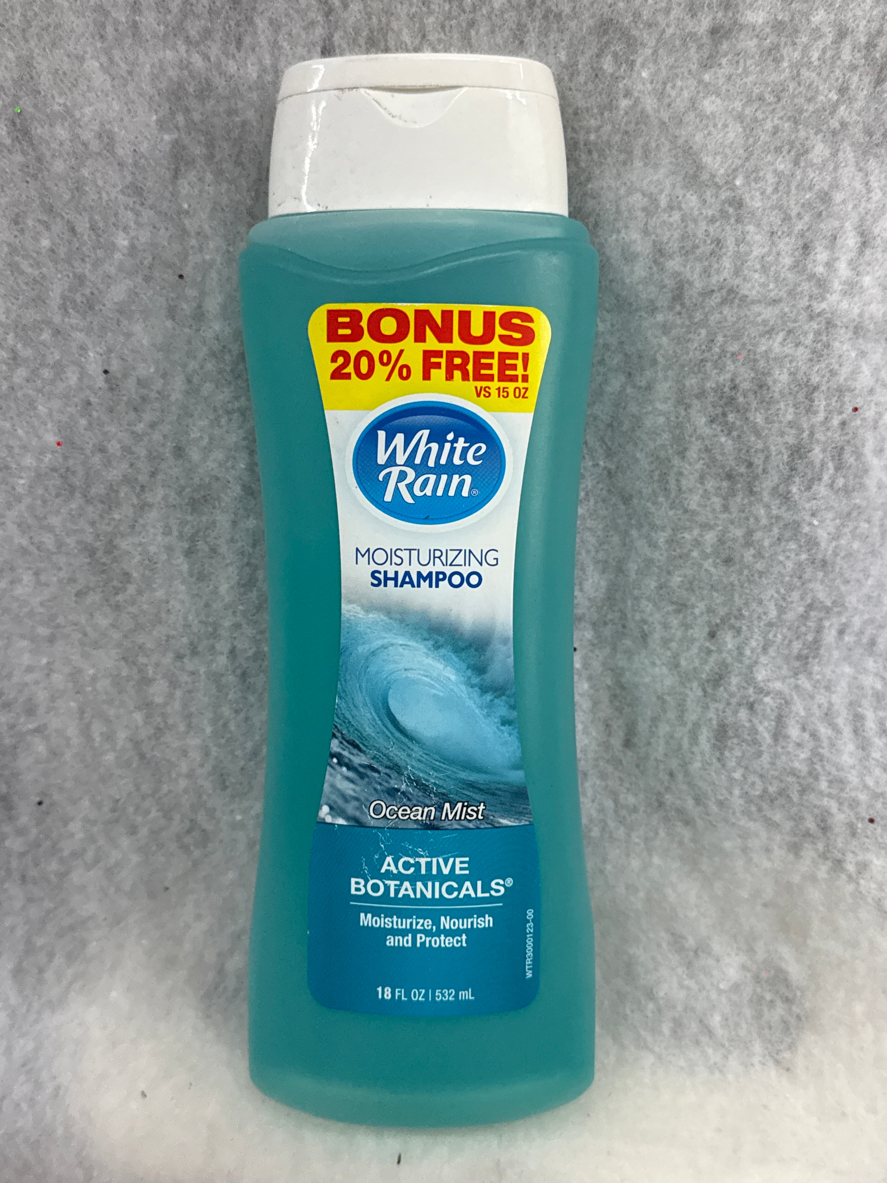 White Rain Moisturizing Active Botanicals Ocean Mist Shampoo, 18 fl oz