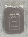 Better Homes & Gardens Scented Card Air Freshener, Amber Oakwood