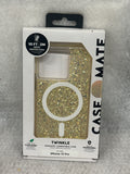 Case-Mate Twinkle MagSafe Compatible Case for Apple iPhone 13 Pro - Stardust