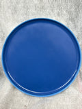Mainstays by Becky G. & Alejandra Bamboo Melamine Dinner Plate, Blue