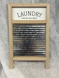 Target Bullseye Playground Laundry Washboard Sign