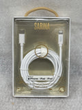 sarina charger iphone, ipad, ipod